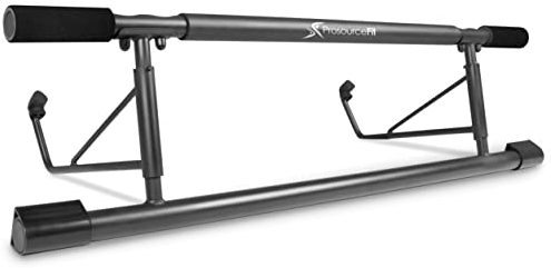 ProsourceFit Foldable Pull Up Bar/Doorway Trainer for Multi Use Fitness & Home Gym Exercise
