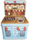 stylebox Boîte en métal design rétro Four de boulangerie Cup Cake Boîte à biscuits Conservation, env. 14,5 cm x 10 cm x 10,5 cm