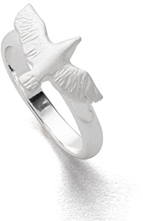DUR Damen RingMöwe aus 925er Silber Größe 62 (19.7) R5690.62, 62 (19.7)