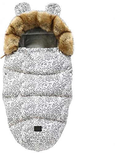 Dsoar Kinderwagen Fußsack Universal Winter Warm Baby Schlafsack Outdoor Wasserdicht und Winddicht, Geeignet für Kinderwagen, Buggy, Babybett