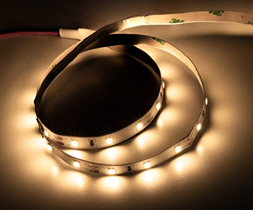 McShine - LED Stripe Leiste | 10m, warmweiß, 600 LEDs, 12.000 lm, 12V/48W, IP20