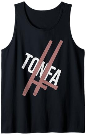 Tonfa - Tong Fa Pair - Okinawan Fighting Tank Top