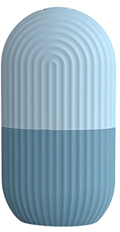 Facial Beauty Massage Silicone Ice Roller for Face, Ice Roller for Face and Eyes, Reusable Beauty Ice Roller for Facial Skin Care Silicone Popsicle Face Ice Mould Icing Tool, Gift for Her Blue