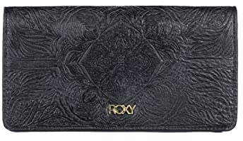 Roxy Crazy Wave - Bi-Fold Wallet - Zweifach faltbares Portemonnaie - Unisex - Schwarz.