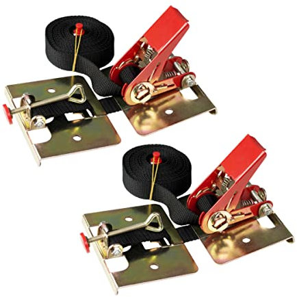 POWERTEC 71102-P2 Wood Flooring Strap Clamp w/ 13 Foot Nylon Strap, 2 PK