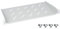 HMF 65499 Fachboden für Serverschrank | 19 Zoll | 1 HE | 250 mm Einbautiefe | Lichtgrau