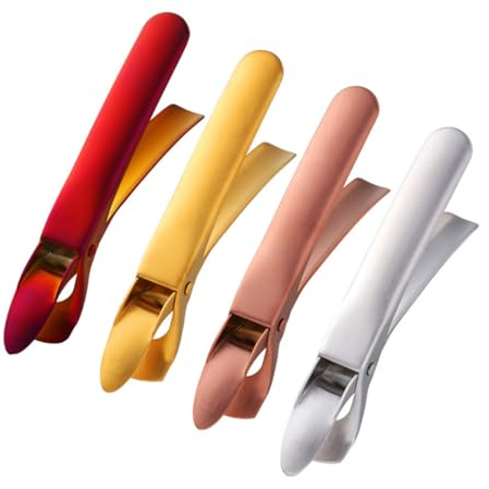 LIFKOME Stainless Steel Hot Dish Clip Non-Slip Bowl Gripper for Serving Food Scalding Kitchen Gadget