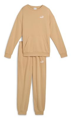 PUMA Relaxed Sweat Suit TR cl, Abiti lavorati a maglia Donna, Warm Beige, S