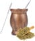 Taza mate, juego de té mate, juego de tazas de té mate, con pajita de mate y cepillo de limpieza, para mate, madera