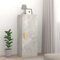 ZEYUAN Armario de Pared, Mueble Auxiliar De Cocina, Mueble De Cocina, Armario Colgar, Armarios De Cocina, contrachapada Gris hormigón 34,5x34x90 cm