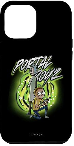 iPhone 13 Pro Max Rick and Morty The Portal Boyz Case