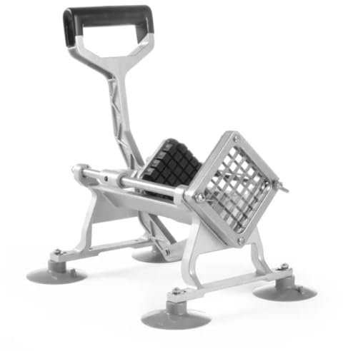 MBH - Coupe-frites professionnel avec lames en acier inoxydable - Coupe frites industrielle avec 4 lames différentes pour hôtellerie.