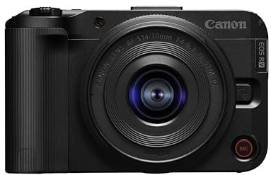 Canon EOS R50 V + RF-S 14-30mm F4-6.3 IS STM PZ – Fotocamera Digitale per Vlogging Compatibile con Obiettivi Canon RF | Attrezzatura per Content Creator, Vlog e Viaggi | Connettività Bluetooth