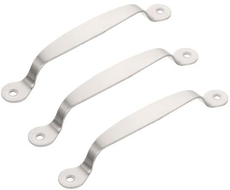 AUTSUPPL Poignées pour Planche à Découper Acier Inoxydable Lot de Durables et Résistantes Accessoires de Cuisine Polyvalents pour Maison et Professionnels