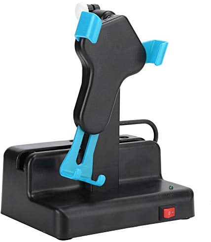 RiToEasysports Automatischer Handy-Vibrator, Linker und Rechter Schrittzähler, Schrittzähler für Wanderbegeisterte, Himmelblauer Kunststoff, 1 Packung