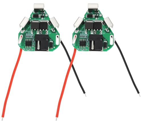 OTOTEC 2pcs 3S 12V Li Ion Battery BMS Protection Board 2 MOSFET Compatible with 18650 Batteries