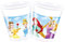 Procos - Gobelet plastique 200 ml Princess Heart Strong, multicolore, 1 unité (lot de 1), 5PR87877