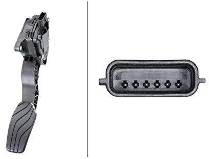 HELLA 6PV 009 978-791 Sensor, accelerator pedal position