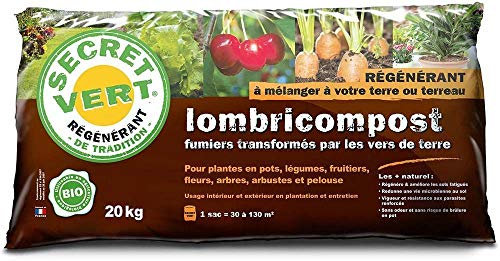 Terreau lombricompost régénérant 20 kg