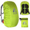 Unigear Regenschutz-Rucksack, 10 – 90 l, wasserdicht, staubdicht, Abriebfest, langlebig, für Camping, Wandern, Reisen, Radfahren (Grün, M)