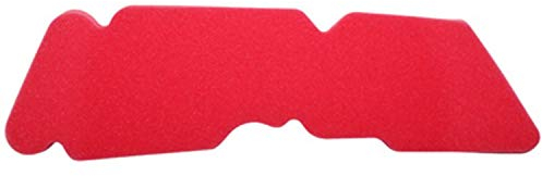 ARTEIN Mousse FILTRE A Air Scoot Adaptable Piaggio 50 Zip 2T 2000>, Nrg 2001>, Typhoon 2001>, Liberty, Fly, LX 2T-GILERA 50 Stalker 2005>, Runner 2002> (Rouge)