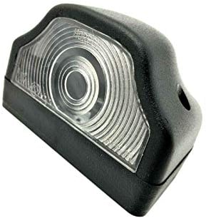 Luz de matrícula, luz de número de matrícula, luz de matrícula para remolques, maquinaria de construcción, autocaravanas, tráilers, caravanas, camiones, etc.