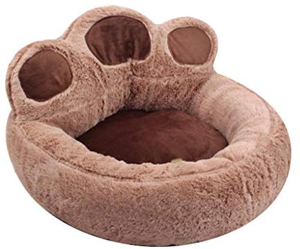 Hundebett Hundehütte Deep Sleep Net Rote Winter Und Winter Warm Teddy Puppy Kleiner Hund Katzenstreu Abnehmbares Haustier HUYP (Size : M:62 * 68cm)