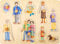 small foot Setzpuzzle Holz mit detaillierten Motiven zum Thema Familie, ab 12 Monaten, 11501, Mehrfarbig
