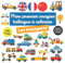 Mon premier imagier trilingue français anglais chinois à colorier : les transports: Mes premiers mots en anglais, en français et en chinois mandarin ... enfants dès 3 ans - Grand livre de coloriage