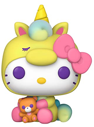 Funko Pop! Sanrio: Hello Kitty - Einhorn-Party - Vinyl-Sammelfigur - Geschenkidee - Offizielle Handelswaren - Spielzeug Für Kinder und Erwachsene - Modellfigur Für Sammler und Display