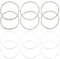 eMagTech 2 Sets (12 Stück) Gitarrensaiten Ersatz Nylon Saiten für klassische Gitarre versilberte Saiten Musikinstrument Zubehör