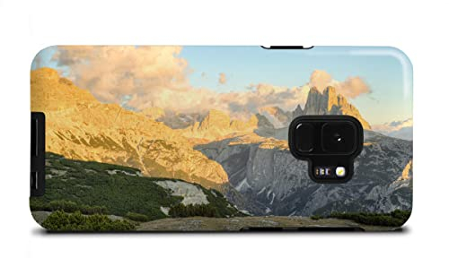 artboxONE Tough-Case Handyhülle für Samsung Galaxy S9 Monte Specie Dolomiten Aussicht von Michael Valjak