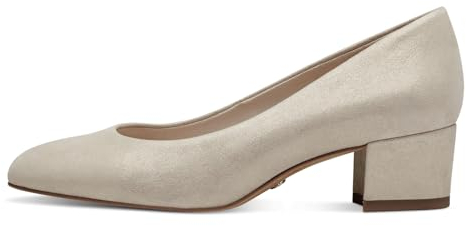 Tamaris Damen Klassische Pumps, Frauen Absatzschuhe,Absatzschuhe,high Heels,hochhackige Schuhe,stoeckelschuhe,Ausgehschuhe,Champagne,38 EU