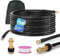 15m Rohrreinigungsschlauch Set, 180 bar, inkl. Tasche mit M22 Adapter, universal Rohrreinigungsset, kompatibel mit K2 K3 K4 K5 K6 K7 Hochdruckreiniger, 4 nach hinten gerichtete Hochdruckstrahlen