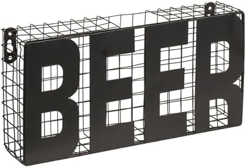 BLUECHOLON Weinkork-Sammler aus Bierblech, Geschenk für Bier, Wein, Alkohol, 25,5 x 12,5 x 5 cm, Halterung für Bleche und Korken, Behälter, Schachtel