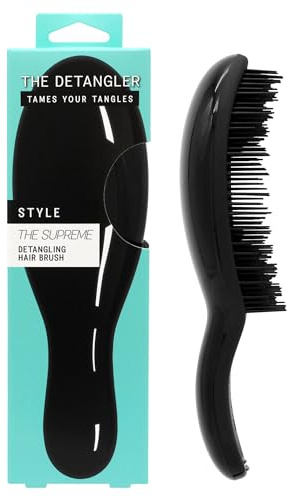 The Detangler Supreme Brosse à cheveux Noir