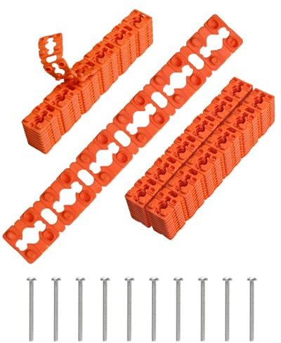 Outlet Spacers for Electrical Receptacle Box: Plastic Shim Spacers - Ideal for Electric Wall Switch - Receptacle Extenders Stackable Spacer for Sockets Plugs Washer Screws (150 Pack + 10 Screws)