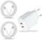 25W Chargeur Prise USB C et Câble pour Samsung A55 A26 A16 5G/A35 A14 A53 A33 A15 S22/S23 S24 Plus A04S A05S A23 A54 A52 A22 Galaxy iPhone 15 16 Pro Max Rapide Adaptateur Type C Secteur Alimentation