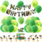 44 Stück Dino Geburtstag Deko Set,Dino Kindergeburtstag Ballons, Dinosaurier Geburtstagsbanner,Dinosaurier Cupcake Topper,Kindergeburtstag Deko Dino