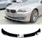 YJTYC Auto Frontspoiler Lippe für BMW 5er F10 Basisversion 2011 2012 2013 2014, Antikollisions FrontstoßStange Protector Splitter Diffusor Stoßfängerlippe Spoilerlippe,normal-Glossy Black