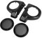 SHMTOOL Unpainted 6.5 Speaker Pods Boxes & Speaker Grills Cover For Harley Touring Electra Glide Street Glide Road Glide 2014-2023 (except Road King and CVO)