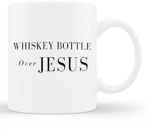 Tazza In Ceramica Wine Bottle Over Jesus Tazza Personalizzata Con Manico Grande Tazza Colazione Facile Da Impugnare Tazza Da Caffè In Ceramica 330Ml