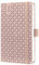 SIGEL J6130 Wochenkalender 2026 A6, rose, Hardcover, Gummiband, Stiftschlaufe, Einstecktasche, 174 Seiten, vegan, aus nachhaltigem Papier, Terminplaner Kalenderbuch Jolie