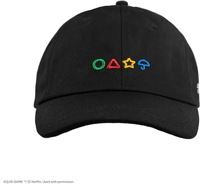 Cinereplicas Squid Game - Dalgona Baseball Cap - 54-60 cm Kopfumfang - Offizielle Lizenz