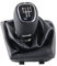 XKOEHXJ Schalthebelknopf Für Skoda Für Octavia A7 3 III MK3 14-17 Getriebe Gamasche Schaltknauf Boot Hebel Gaitor Shifter Staub Jacke Gear Stick Schaltknauf(5 Speed Set)