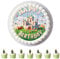 Anemowind 11 pcs Edible Cake Toppers-Building block Birthday Cake Decorations, Rice Paper Cupcake Decos for Building block Party, Kids Birthday Cake Decor
