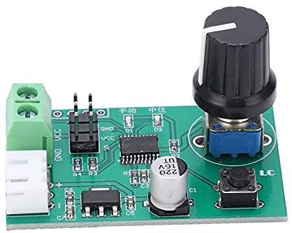 Dual Channel Servo Controller Board 0.09 ° Präzision und Anti -Reverse -Schutz für Futaba SG90, 20 ms PWM RC -Robotikmodell, PCB -Stecker und 20 -ms -Steuerzyklus spielen