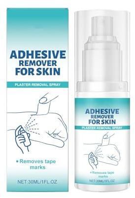 Entferner Für Hautkleber,50ml Beruhigend Sanft Ohne Brennen,Spray Zur Entfernung Von Pflasterkleber Für Erwachsene | Für Frauen Männer Aufkleber Kleidung Möbel Haushalt Tägliche
