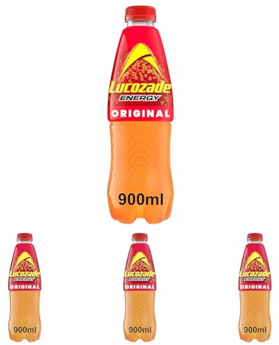 Lucozade Energy Drink Original 900ml (Pack of 4)