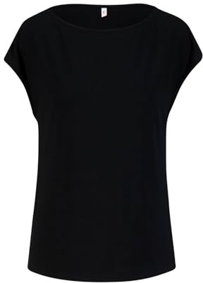 Blutsgeschwister - Damen Shirt - Jerseyshirt - lockeres U-Boot Shirt - M